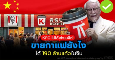 KFC ทำยังไง ขายกาแฟ 190 ล้านแก้วในจีน