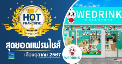 “WEDRINK” แฟรนไชส์สุดฮิตติดเทรนด์การลงทุนที่คุ้มสุด