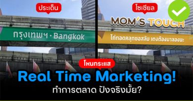 Real Time Marketing