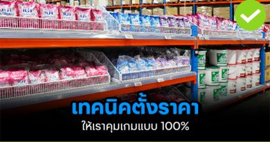 เทคนิคตั้งราคา