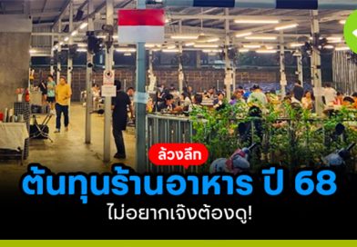 ต้นทุนร้านอาหาร